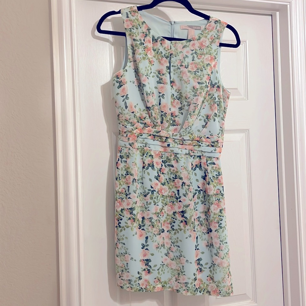 Forever21 mint floral dress